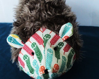 christmas hedgehog stuffed animal