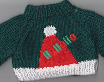 Bear Christmas Sweater with HoHo Theme