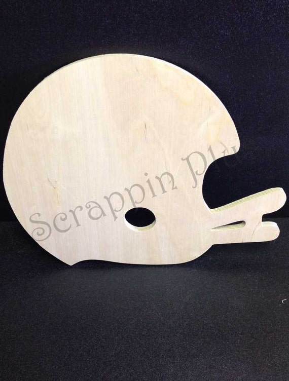 Items similar to SPECIAL PRICING Wooden Football Helmet on Etsy