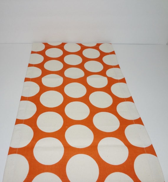 runners Orange Table Runner Table  Top Dot Decor  Runner Table Table  Polka cheap orange table