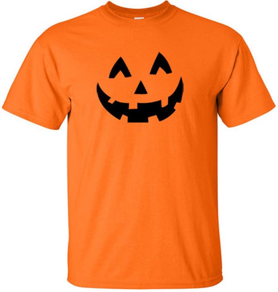 TShirt Jack-O-Lantern Pumpkin Face, Iconic Halloween T-Shirt, Pumpkin ...