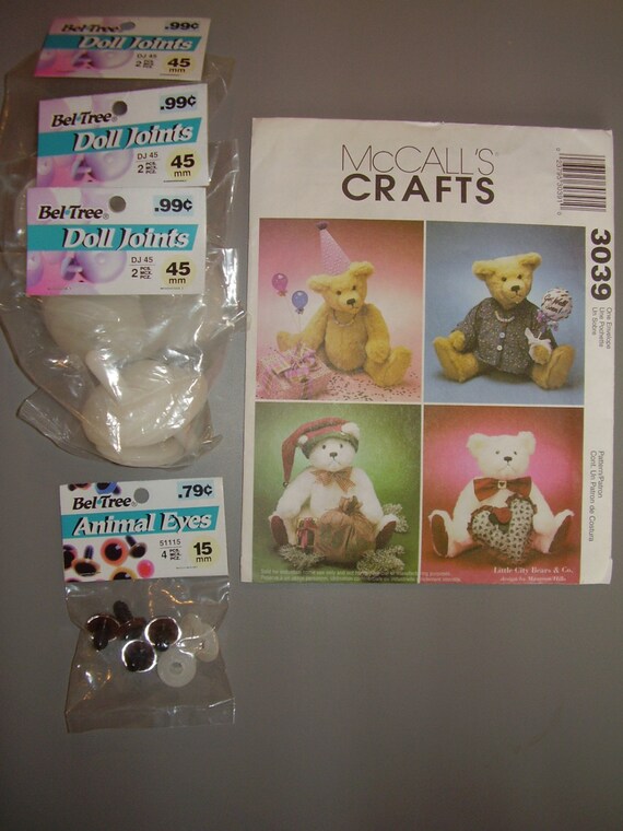 mccalls teddy bear pattern