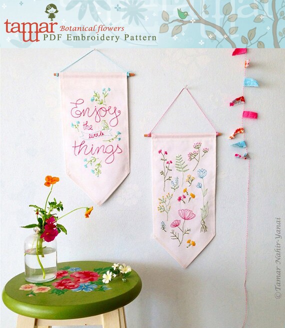 Embroidery Pattern Needlecraft Design Instant Download