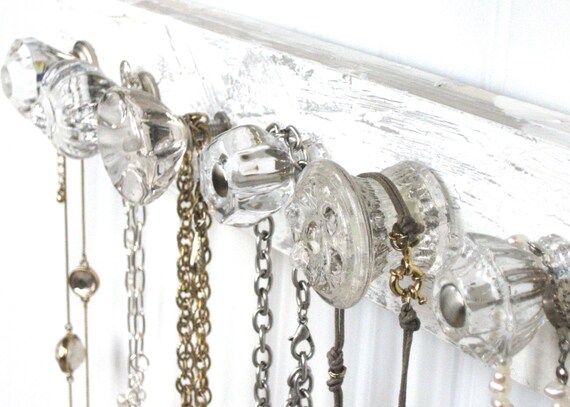 Necklace Holder with Six Clear Knobs