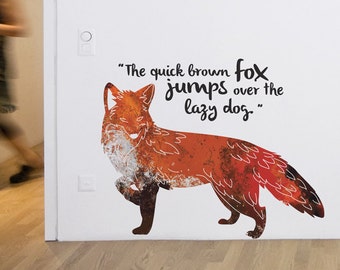 View The Brown Fox Jumps Over The Lazy Dog PNG