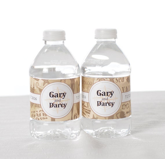 30 Wedding Water Bottle Labels - Need a different quantity? Click on the "choose total" tab to see all pricing Il_570xn