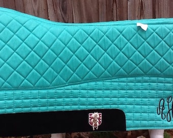 Personalized Western Saddle Pad