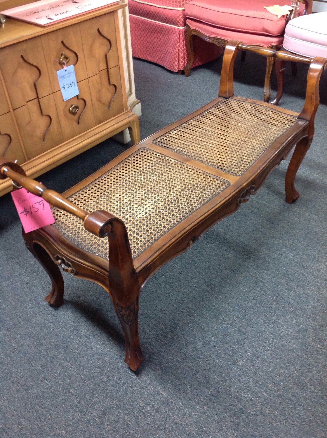 Cane Bench San Jose Haute Juice