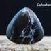 Excellent quality Black Petrified wood cabochon, Agatized wood fossil, Jewelry making Supplies S2553