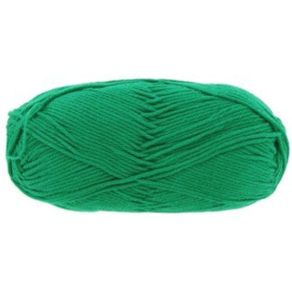 I Love This Yarn Bright Green / Hobby Lobby by cherlynnehandmade