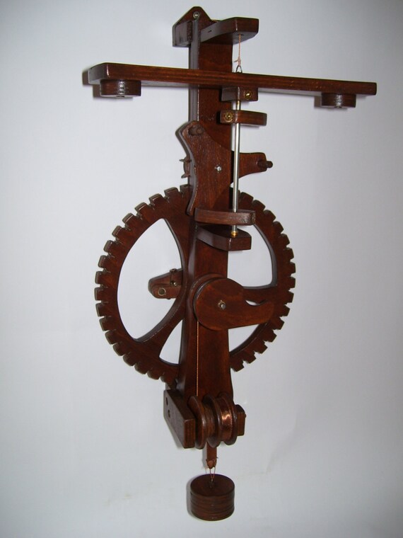 Art Sculpturewooden CLOCK MECHANISM wall by kalimbatour