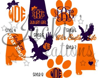 Auburn Decals