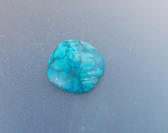 Malachite Chrysocolla freeform Cabochon