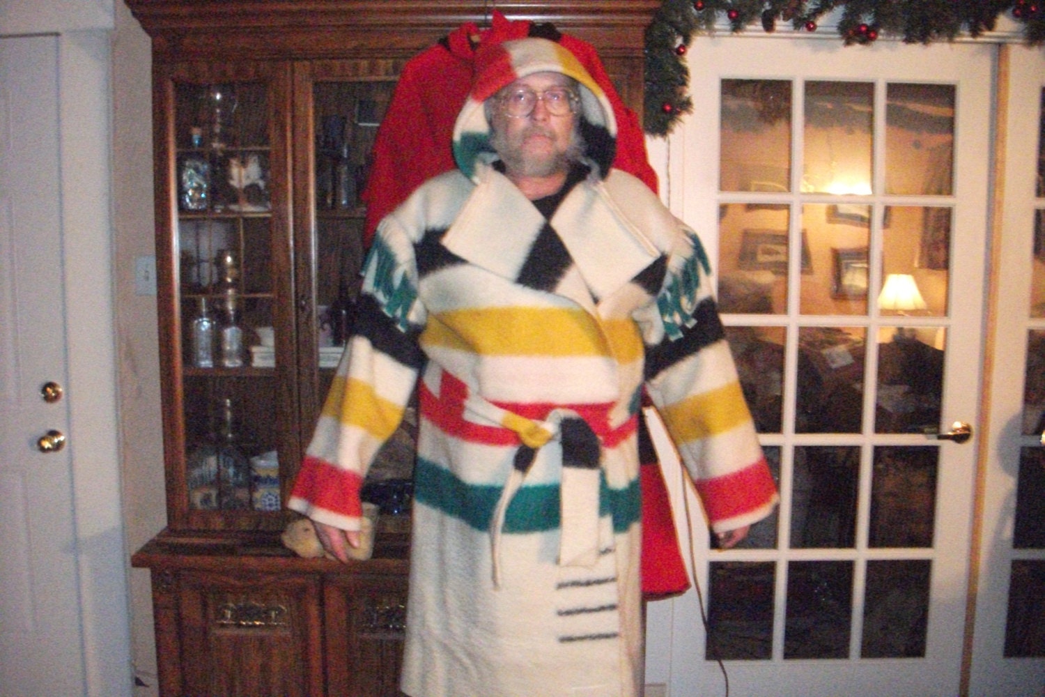 1049Capote / Hudson Bay Blanket Coat / French Trappers Coat