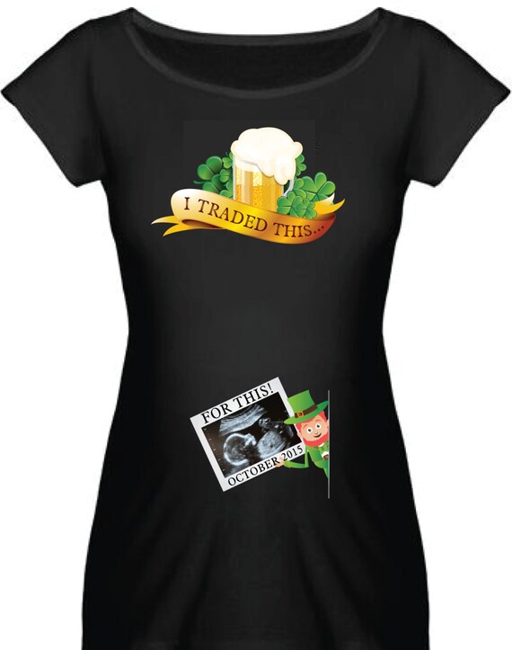 st patricks day maternity shirts