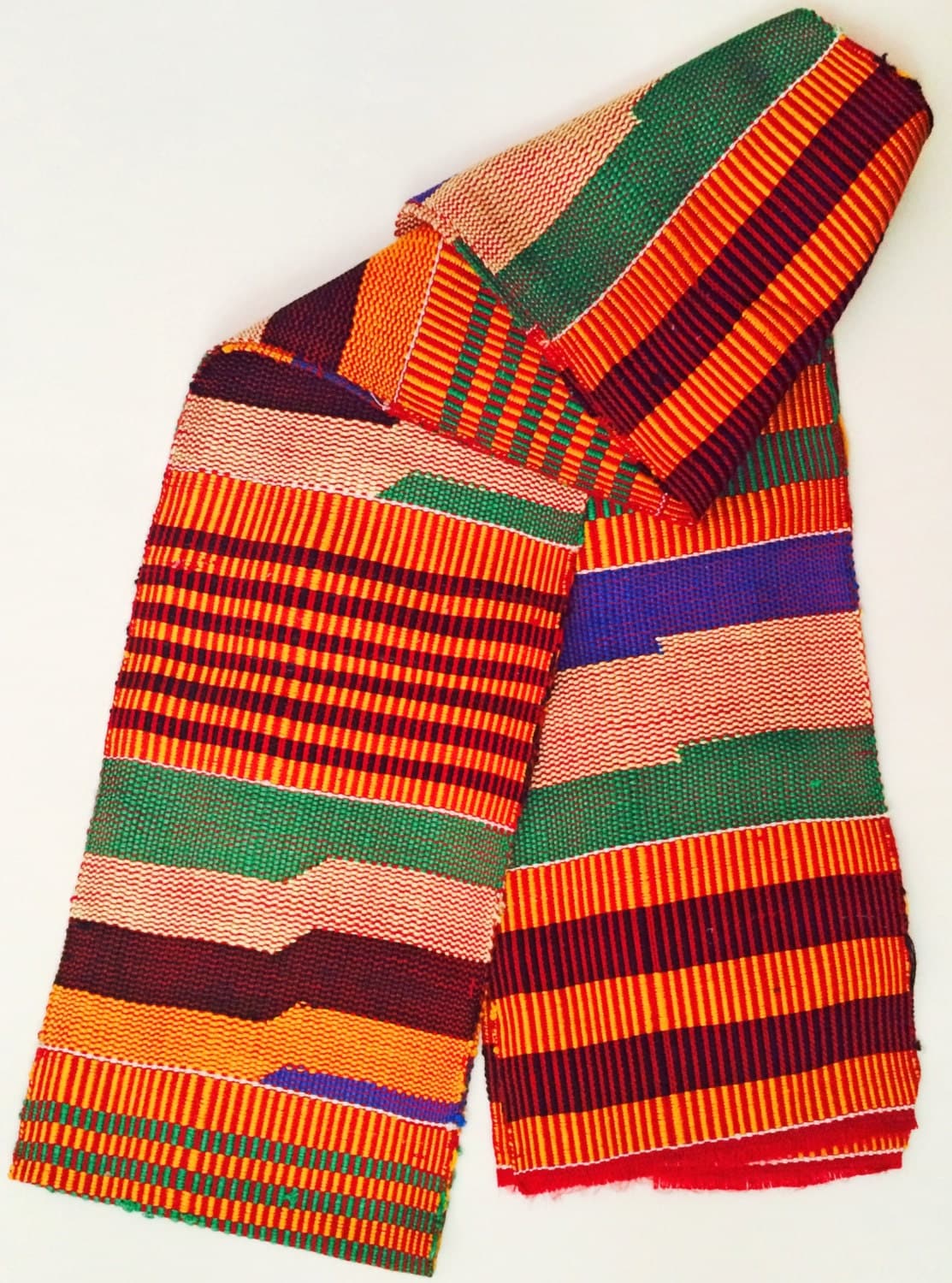 Traditional African Kente Scarf
