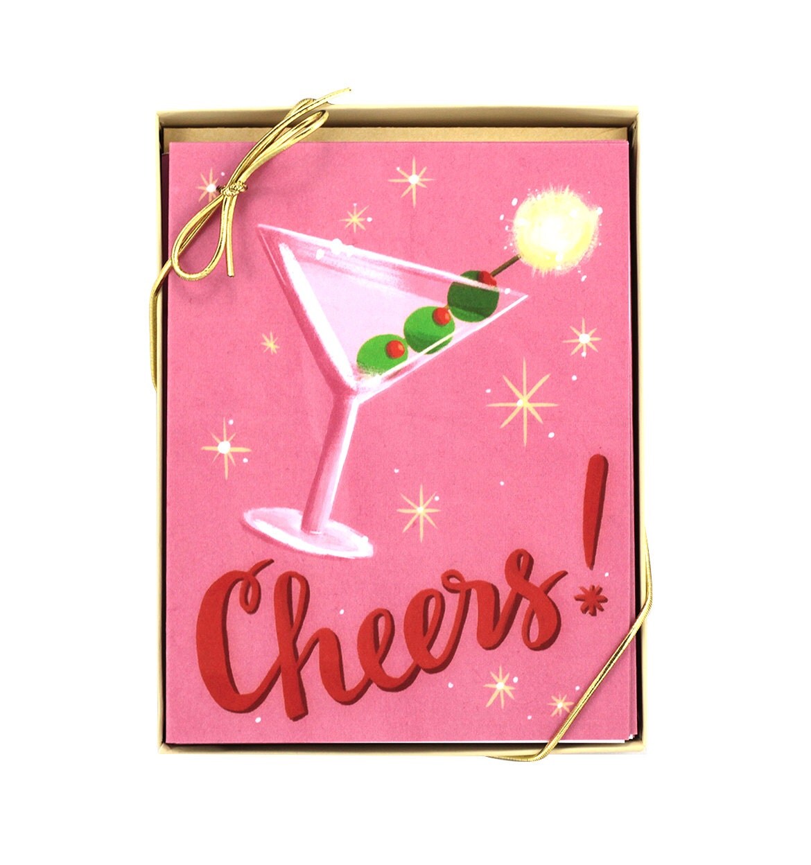 Cheers Card Set of 8 by shopannshen on Etsy