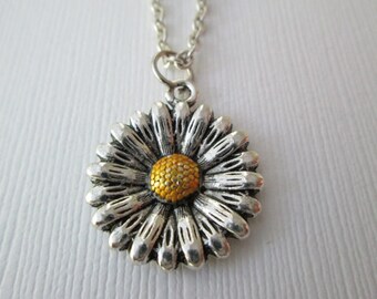 Sunflower Necklace