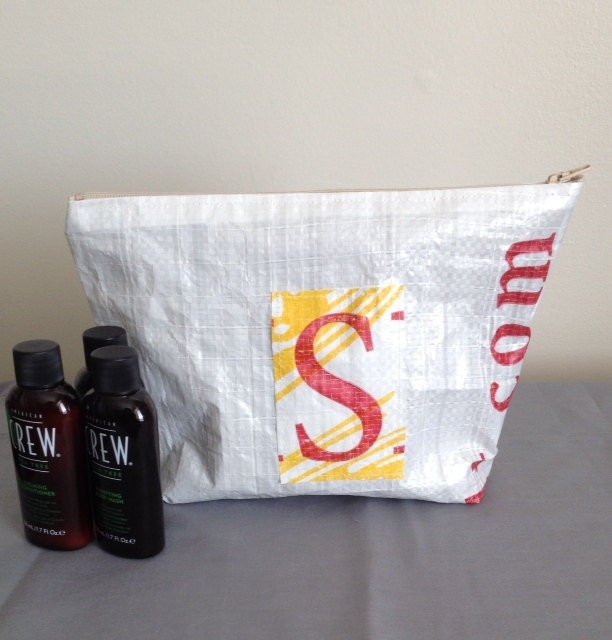 monogrammed shave bag