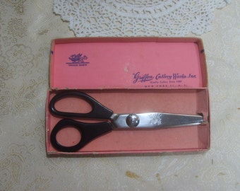 Griffon Tru-Pink Pinking Shears Sewing Scissors - Made in USA