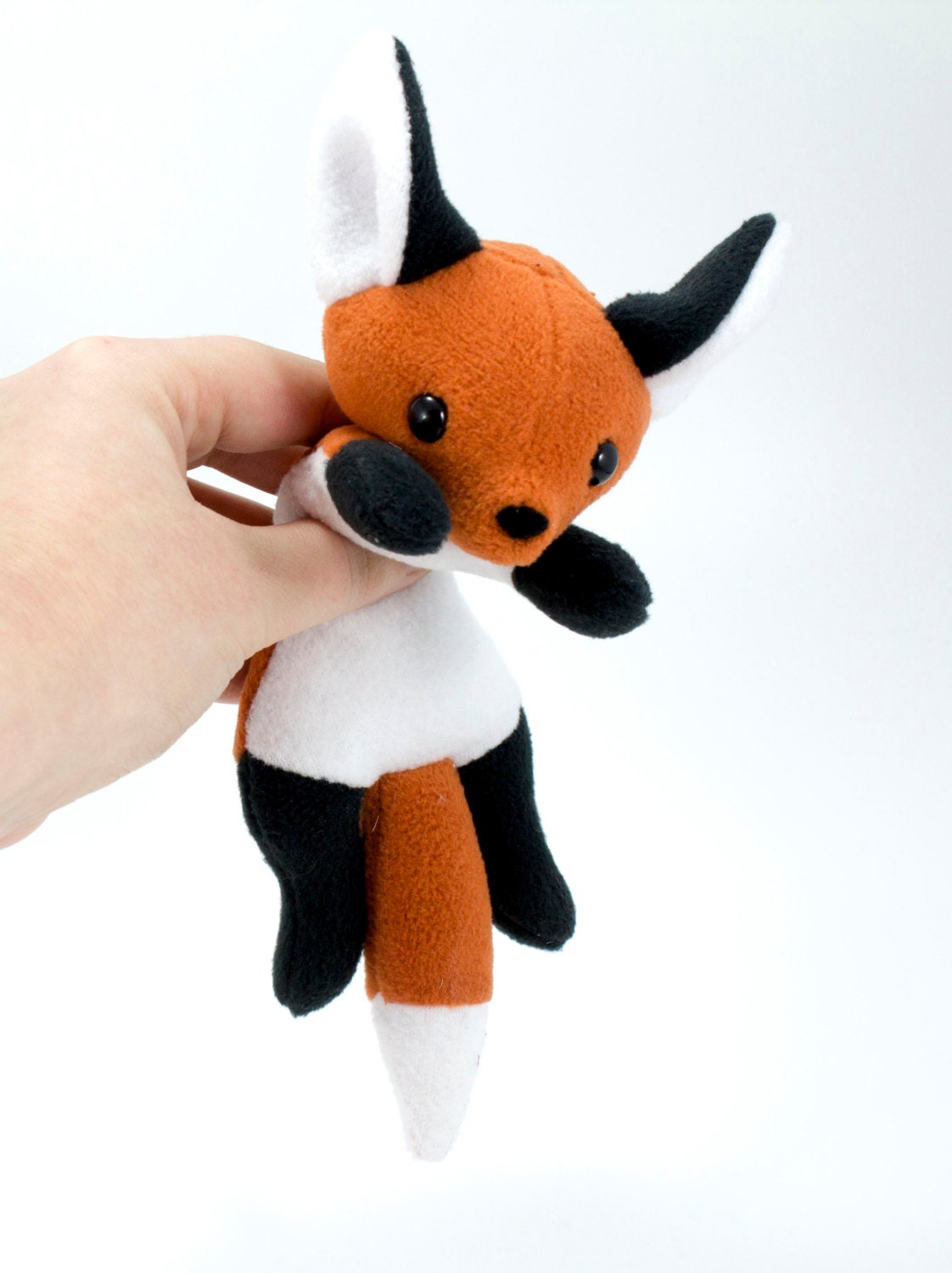 Beanie Fox Plush Toy Stuffed Animal Plushie By BeeZeeArt On Etsy.