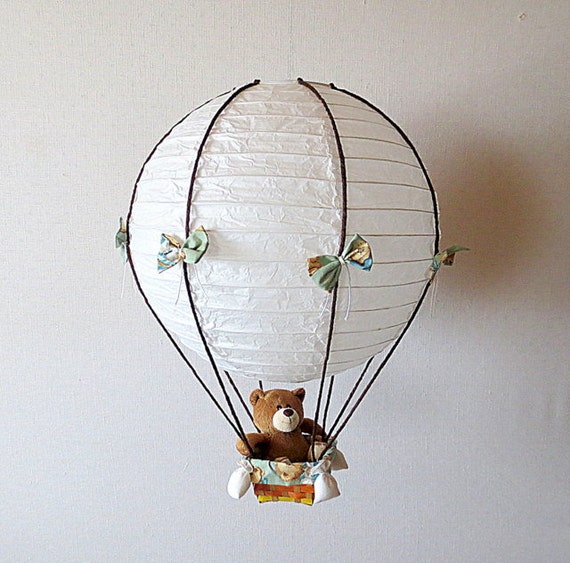 Kind Kinderzimmer Lampe Teddybär Heißluft Ballon Von