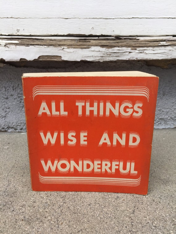All things wise and wonderful big little book of by putkelabooks