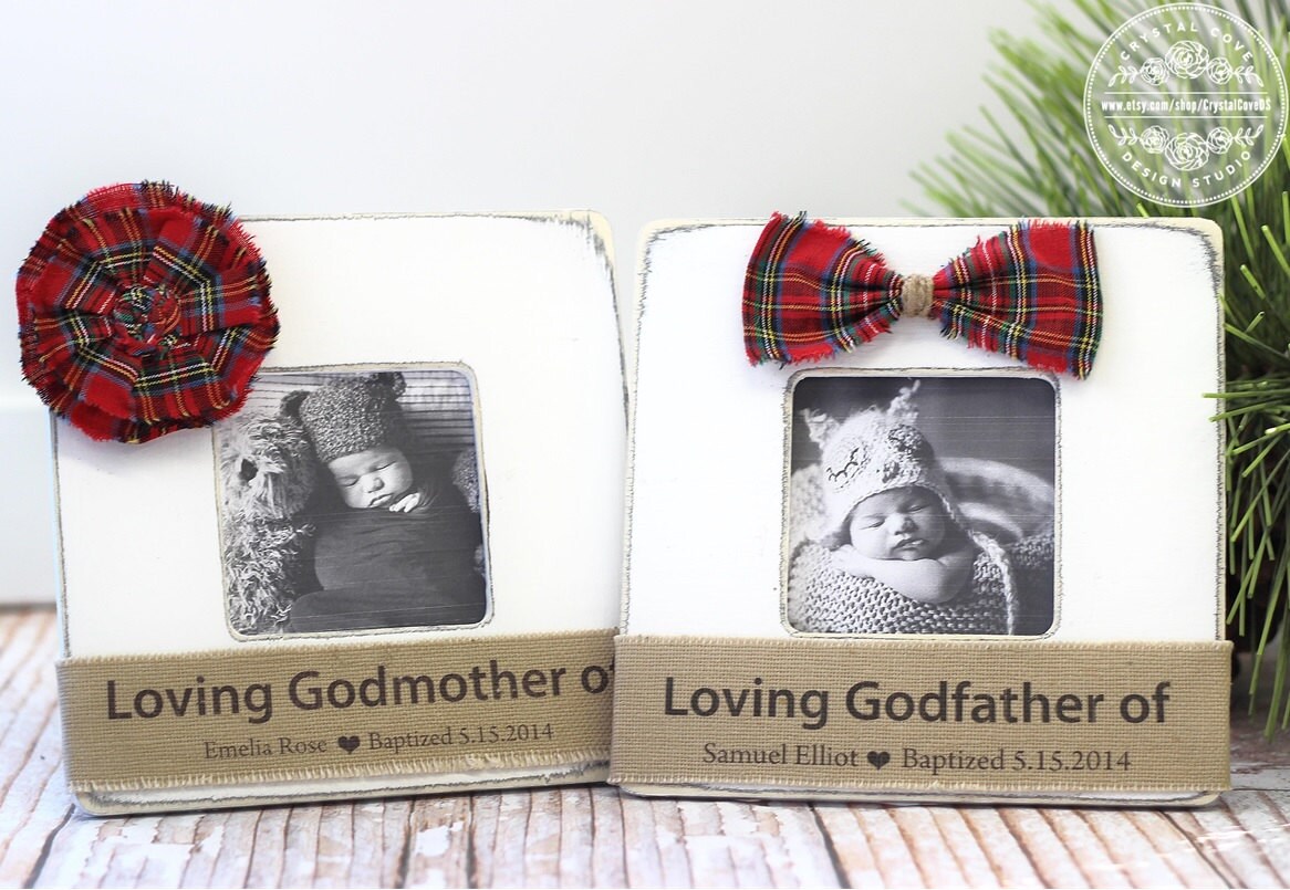 godmother godfather christmas gift custom personalized burlap godmother godfather christmas gift custom personalized burlap