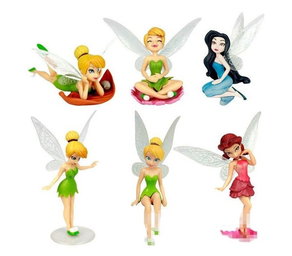 Tinkerbell Fairies CAKE TOPPER Fairy Rosetta Silvermist 6