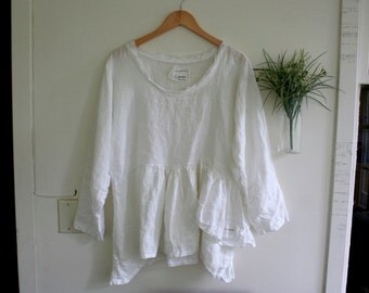 Linen Shirt / ' Michèle' Linen Shirt / Etsy Clothing