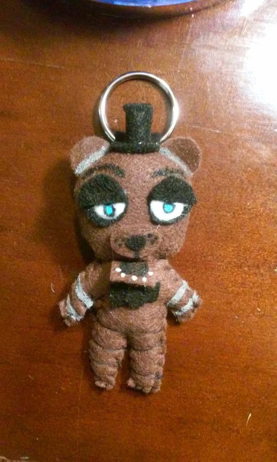 five nights at freddy's plush keychain