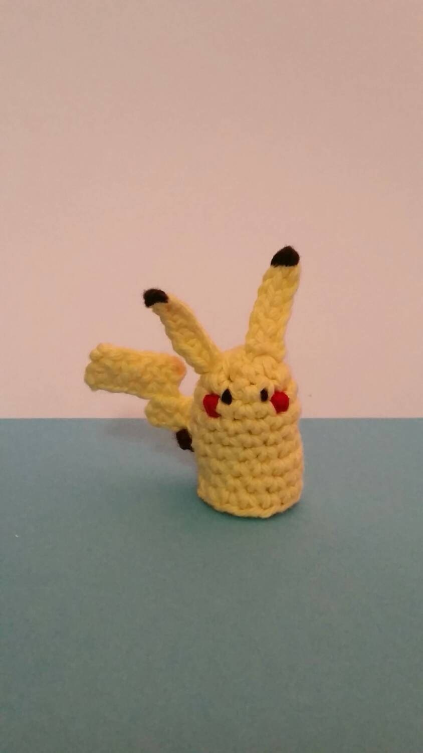 a pikachu puppet