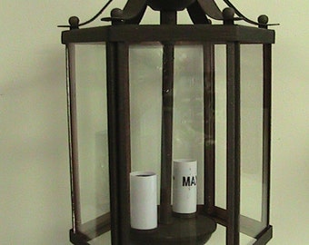 rustic lantern lamps