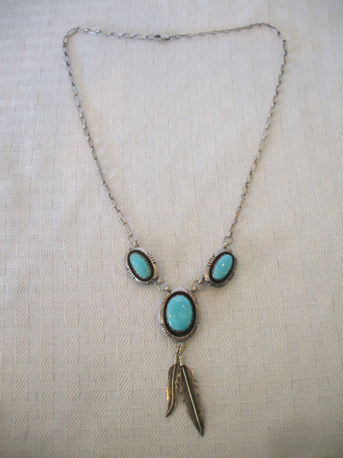 Delicate Vintage NAVAJO Sterling Silver & by TurquoiseKachina