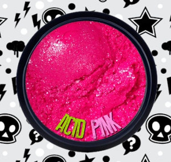 Acid Hot Pink Loose Eyeshadow 5 gram Sifter Jar - Makeup - Beauty - Cosmetics