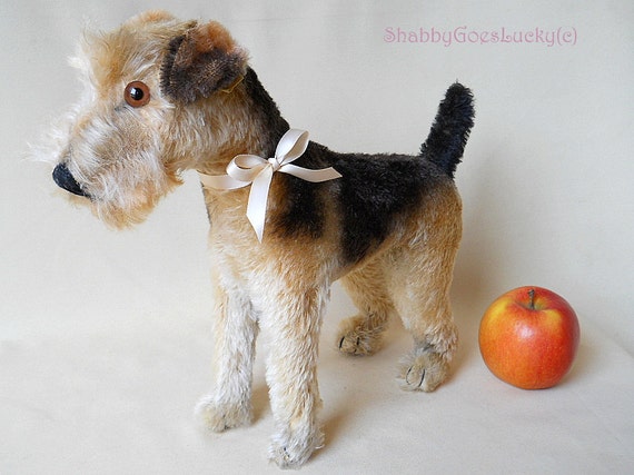 steiff terrier dog