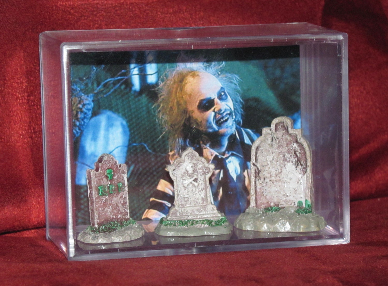 Beetlejuice Collectible TombstoneInspired Display