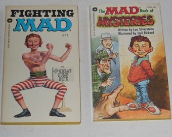 LOT OF 13 MAD PAPERBACK BOOKS 1958 TO 1975 LOT OF 13 MAD PAPERBACK BOOKS 1958 TO 1975
