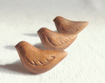 Geschnitzte holz vogel | Etsy