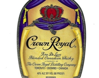 Download Crown Royal Canadian Whiskey Bottle Labels
