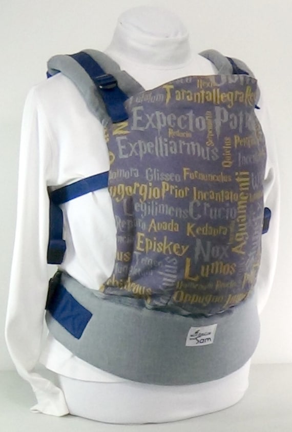 Items similar to Harry Potter Full Buckle Baby Carrier, Plus Size Babywearing, Soft Structured