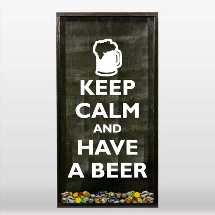 Keep Calm and HAVE A Beer Vinyl Sticker Decal / by AmberRockstar