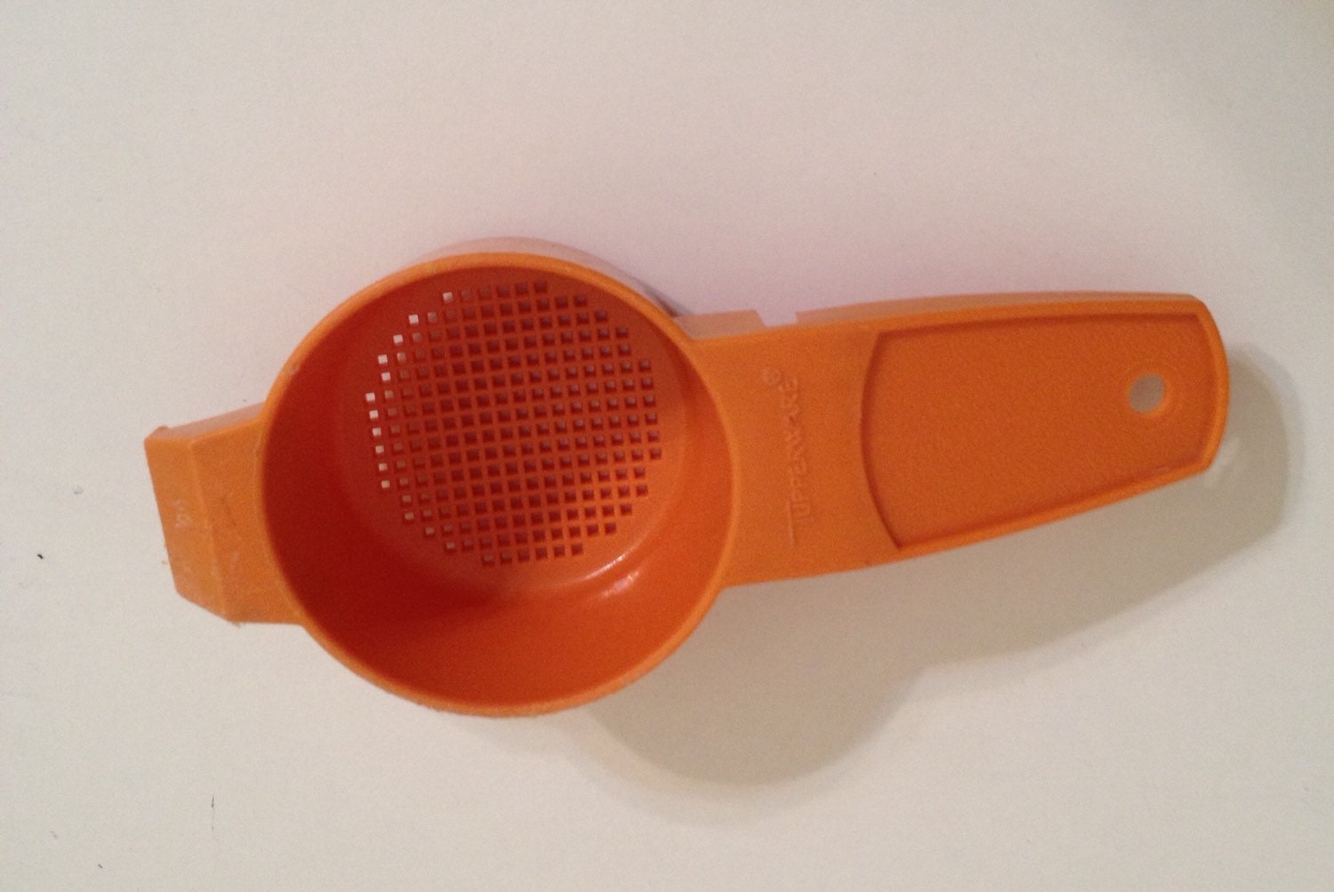 Vintage Tupperware Gadget orange mini tea by RealizingEveryDream