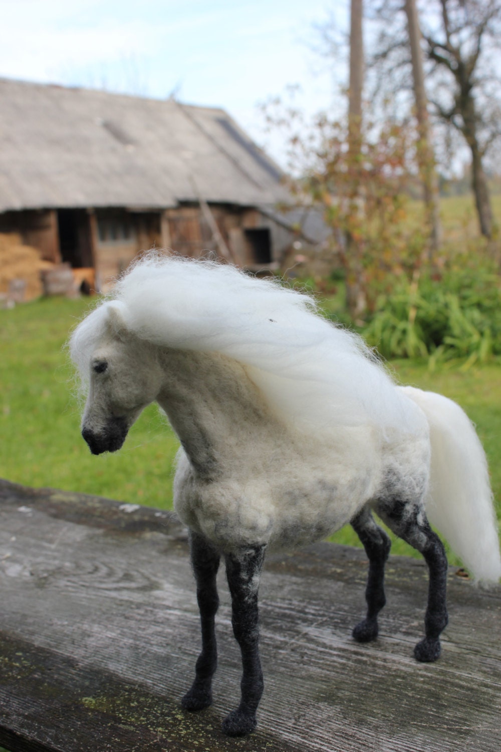 Custom order Needle felted horse