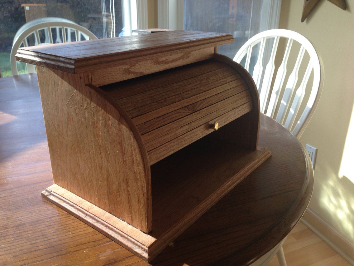 SALE Vintage Bread Box by SherbertDesigns on Etsy