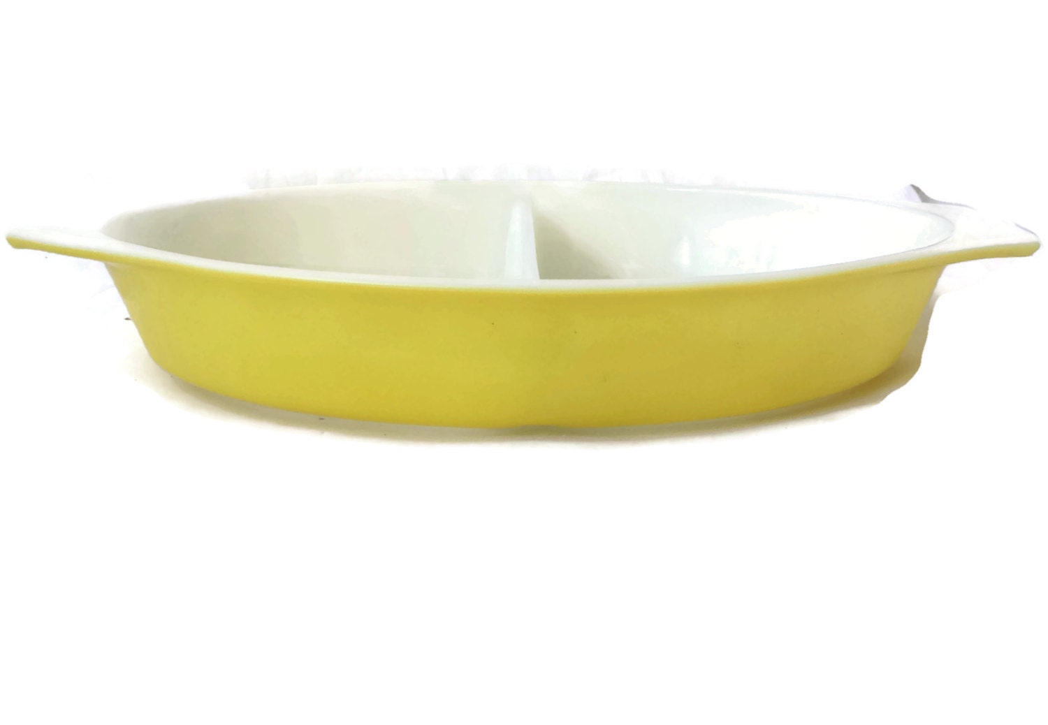 Pyrex Divided Dish Serving Baking Dish Oven by EclecticVintager