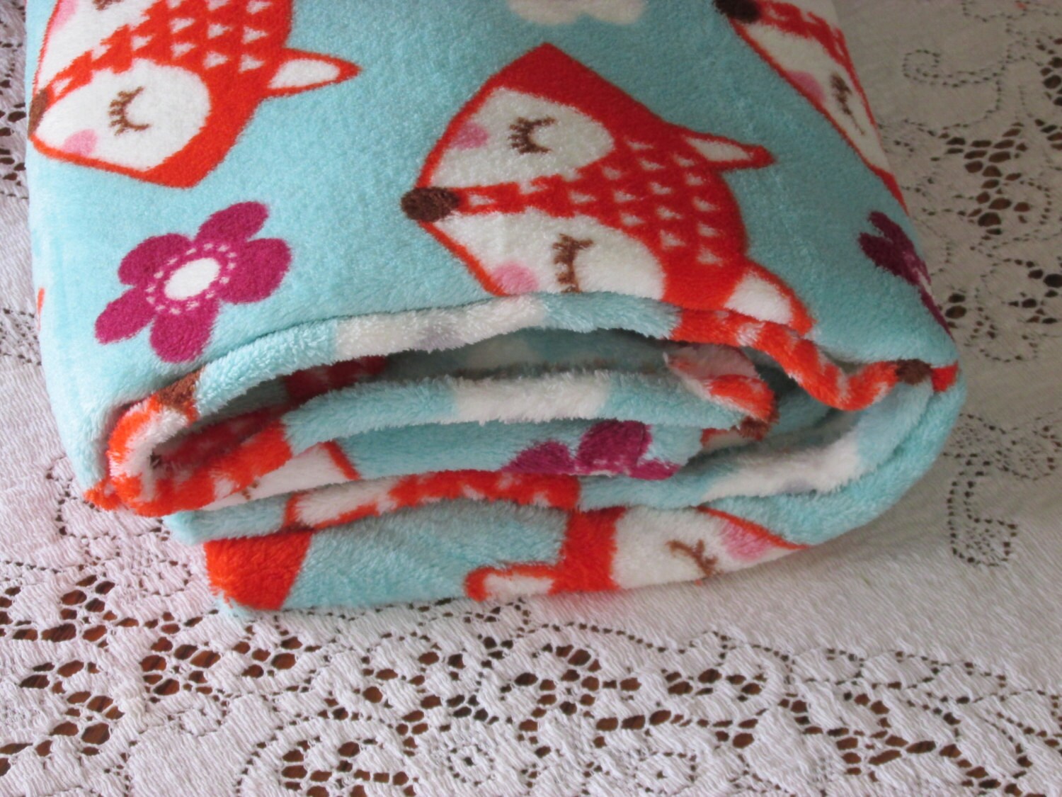Sleepy Fox Extra Large Toddler Blanket Soft UltraCuddle