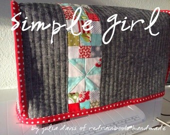 Simple Girl - A Sewing Machine Cover {Pattern}
