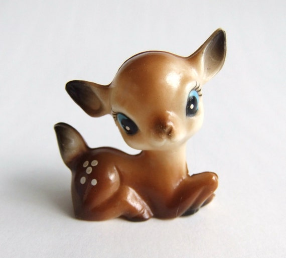 plastic deer figurine