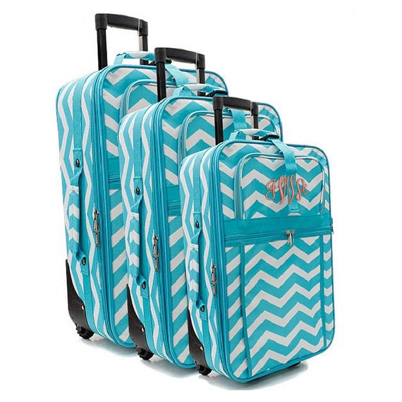 monogrammed luggage for men